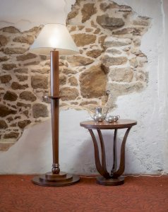 Julien, le lampadaire en bois N°150