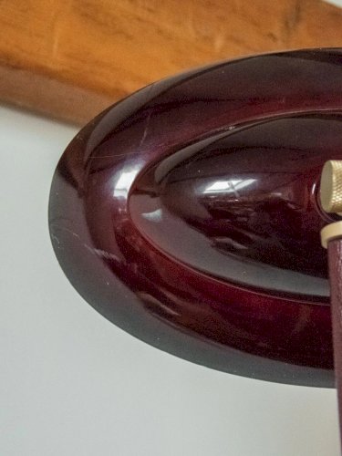 Julien, le lampadaire en métal et cuir N°241