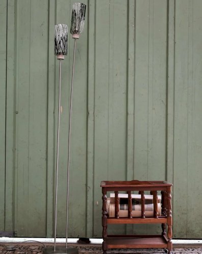 Julien, le lampadaire en verre de Murano N°260