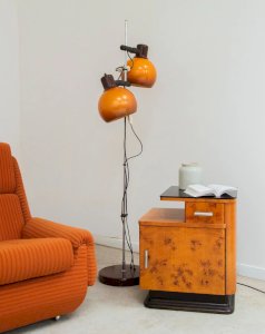 Julien, le lampadaire eye-ball en métal N°280