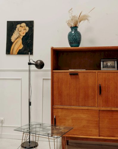 Julien, le lampadaire marron N°127