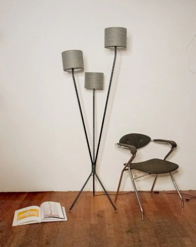 Julien, le lampadaire tripode en métal N°228
