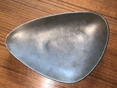 Just Andersen designer Denmark coupe moderniste disko métal