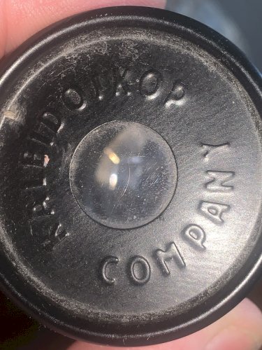 Kaléidoscope vintage 1970's à effet Cinétique kaleidoscop compagny