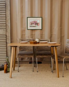 Karla, the wooden dining table No. 1019