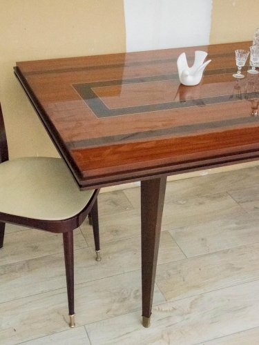 Karla, la table à manger en bois N°1034