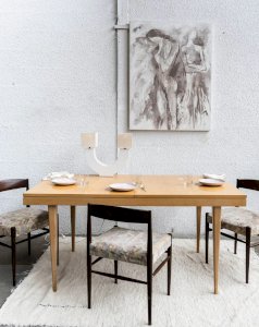 Karla, the wooden dining table No. 26