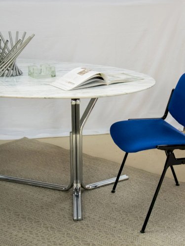 Karla, la table à manger en marbre N°400