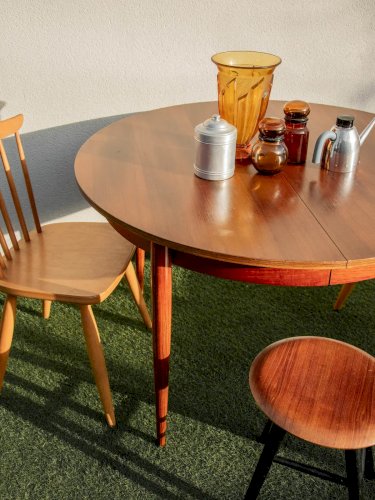 Karla, la table à manger en palissandre N°1061