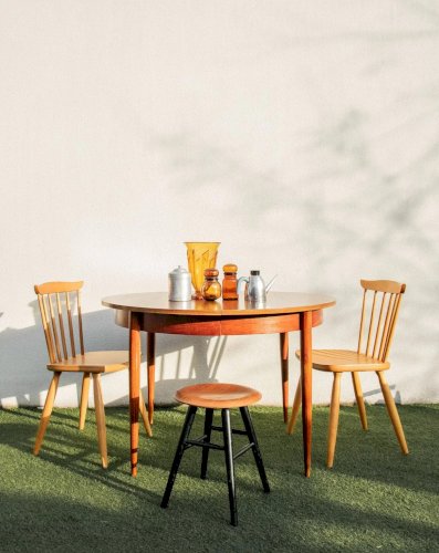 Karla, la table à manger en palissandre N°1061