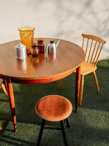 Karla, la table à manger en palissandre N°1061