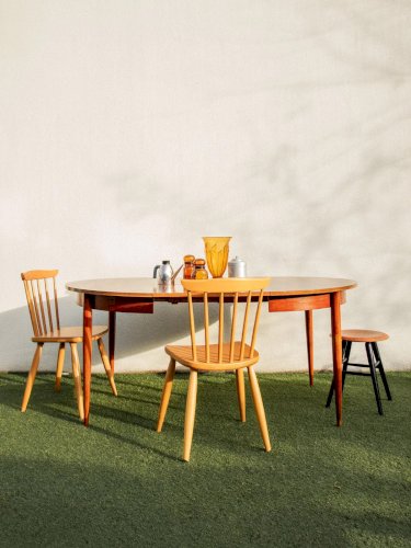 Karla, la table à manger en palissandre N°1061