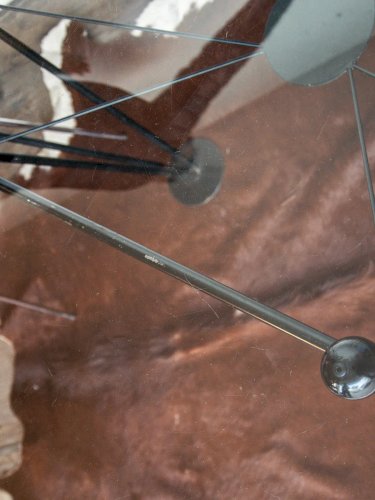 Karla, la table à manger en verre N°343