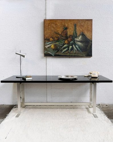 Karla, la table à manger en verre N°347