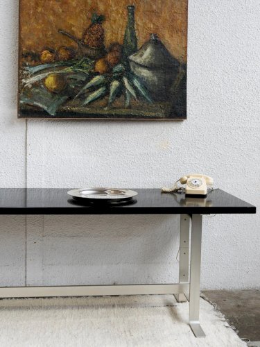 Karla, la table à manger en verre N°347