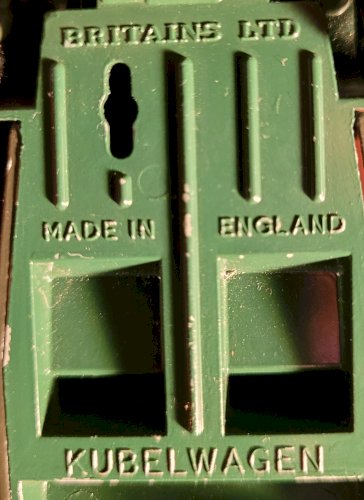 Kubelwagen Britains Ltd 1974 ech 1:32