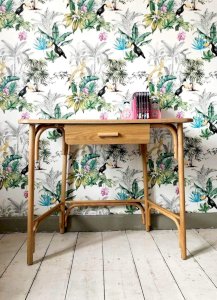 La Redoute Intérieur coiffeuse Marika, meuble bureau style vintage