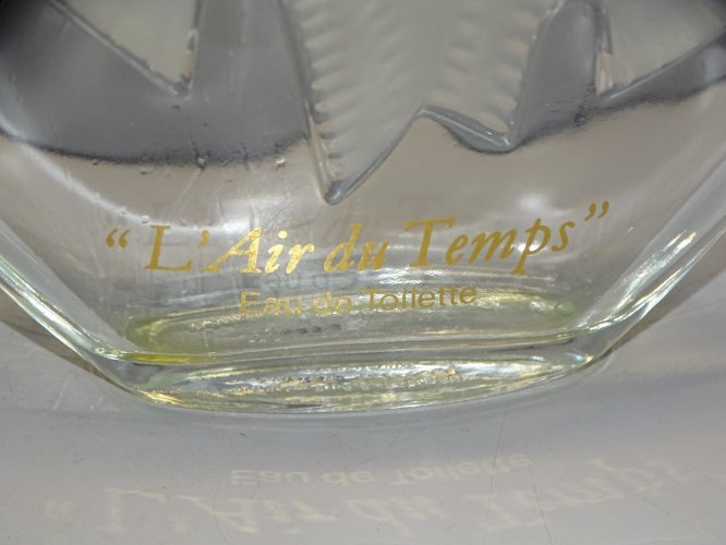 -LALIQUE GRAND FLACON DE PARFUM L'AIR DU TEMPS NINA RICCI 400ml COLLECTION