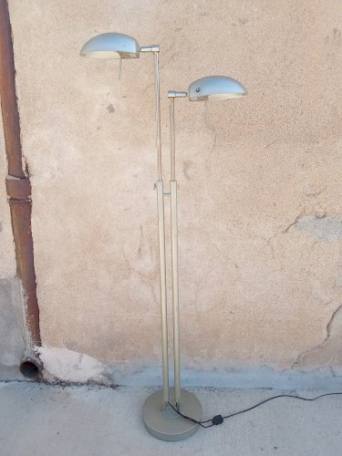 Lampadaire double lumière modèle jelken Ikea ,années 80 .