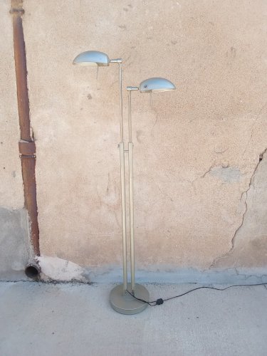 Lampadaire double lumière modèle jelken Ikea ,années 80 .