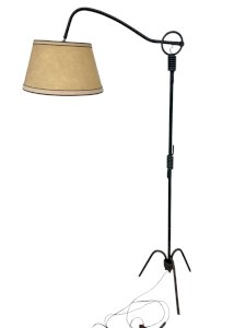 wrought iron street lamp by Jean Royére