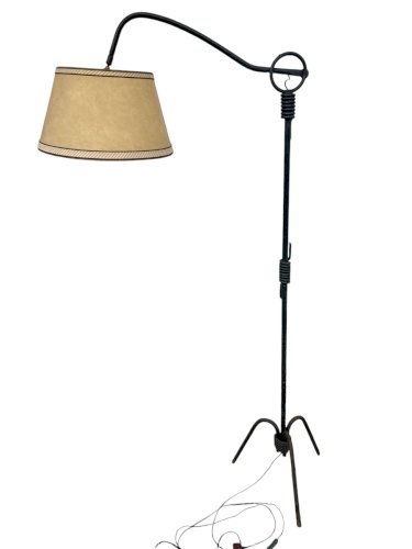 lampadaire en fer forgé de Jean Royére