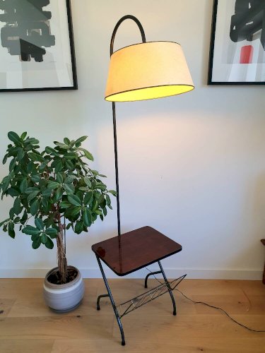 Lampadaire liseuse années 60