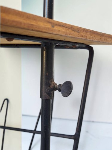 Lampadaire liseuse tablette 1950