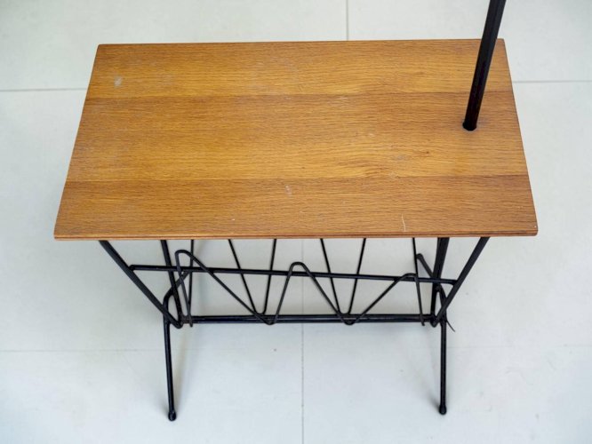 Lampadaire liseuse tablette 1950