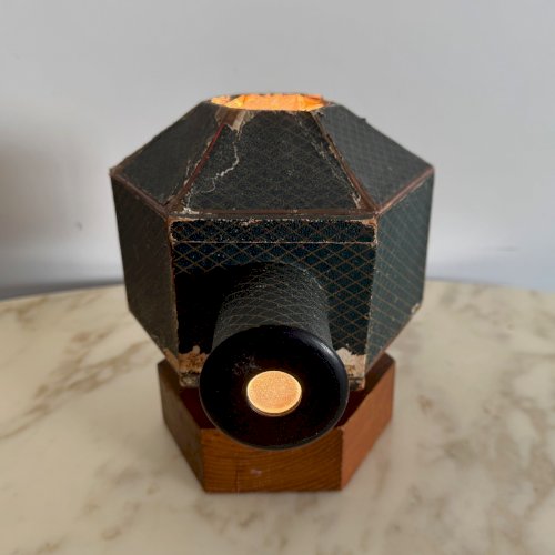 Lampascope hexagonale lanterne magique Alphose Giroux XIXe M3889