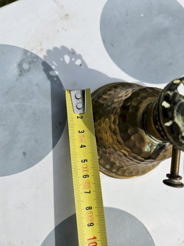 Lampe à Essence en Cuivre Lefeuvre