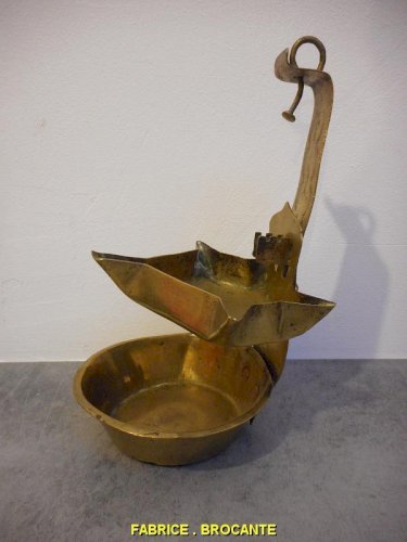 LAMPE A HUILE ANCIENNE N° 1