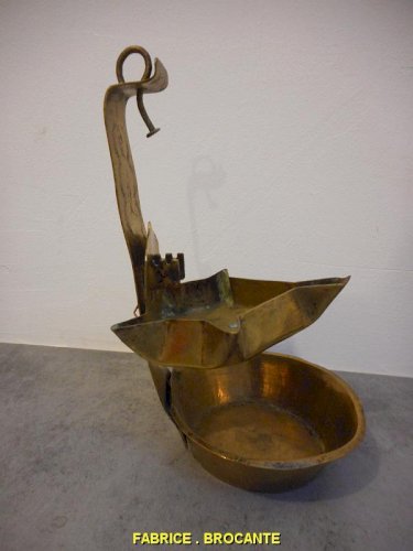 LAMPE A HUILE ANCIENNE N° 1