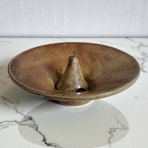 Lampe à huile en grès Taizé - Daniel de Montmollin