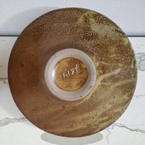 Lampe à huile en grès Taizé - Daniel de Montmollin