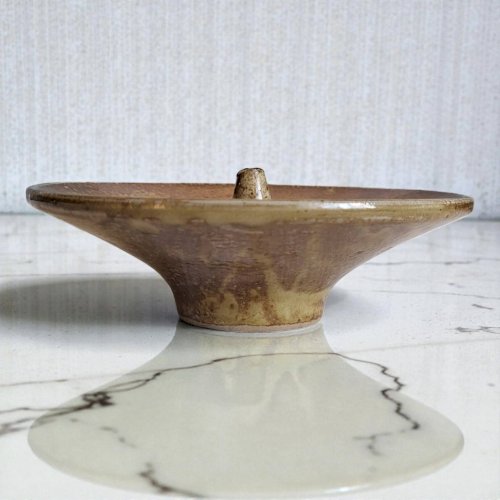 Lampe à huile en grès Taizé - Daniel de Montmollin