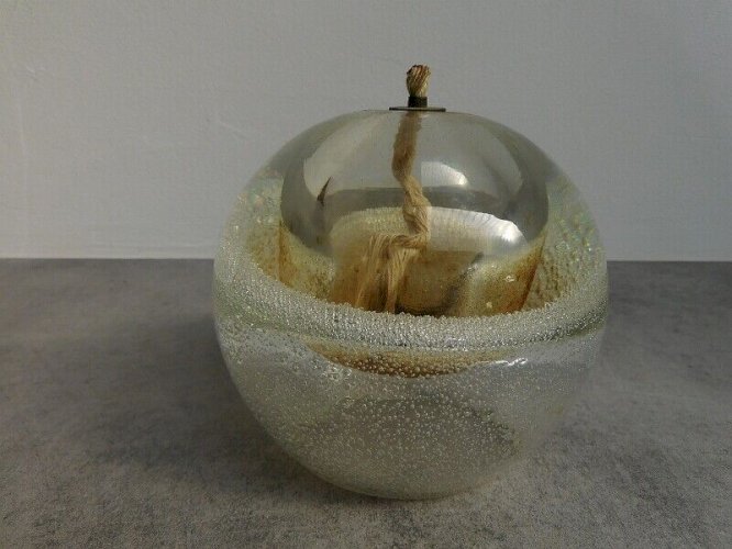 LAMPE A HUILE EN VERRE