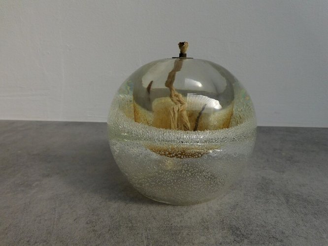LAMPE A HUILE EN VERRE