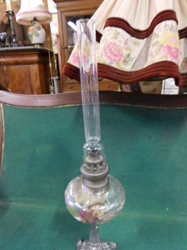 LAMPE A PETROLE ANCIENNE
