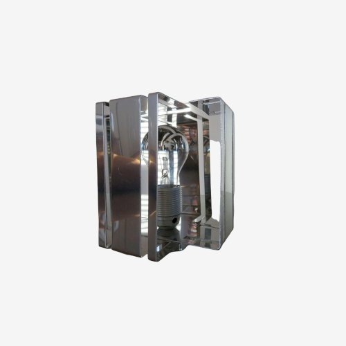 LAMPE A POSER EN METAL CHROME ANNEES 70 VINTAGE