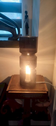 Lampe à poser style Fitz Space Age