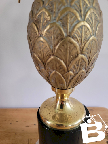 Lampe ananas Hollywood Regency anées 60