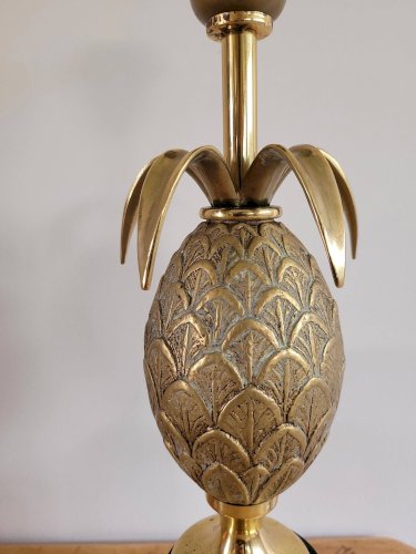 Lampe ananas Hollywood Regency anées 60