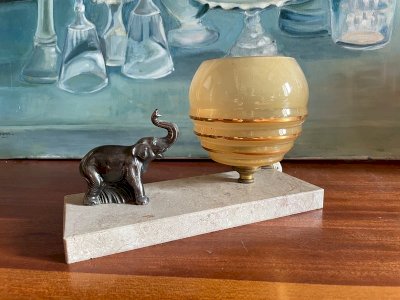 1930s elephant regulation lamp