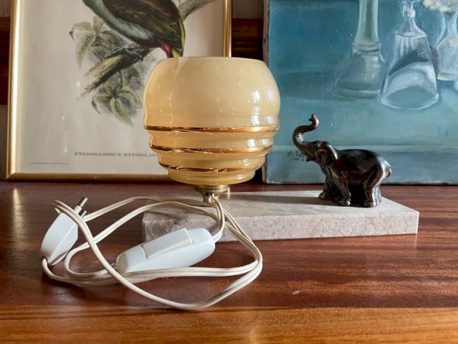 Lampe années 1930 éléphant régule