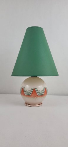 Lampe Art déco en verre