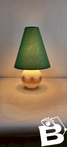 Lampe Art déco en verre