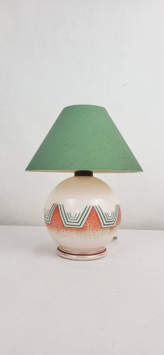 Lampe Art déco en verre