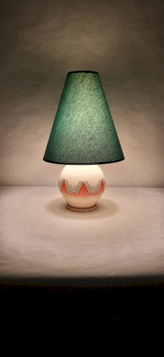 Lampe Art déco en verre