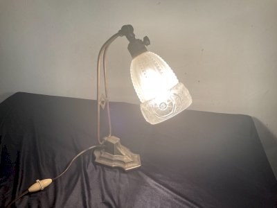 Lampe Art Nouveau art déco  - Muller Luneville